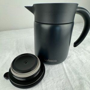 Thermal Coffee Carafe Tea Pot Stainless Steel/BLK